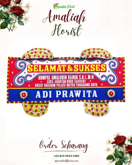 Papan Bunga Ucapan Selamat Tegal S Mandala I